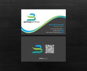 Visitenkarten-Design von chandrayaan.creative für BREATH | Design: #12304112