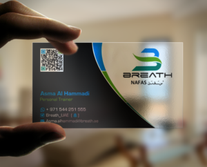Visitenkarten-Design von chandrayaan.creative für BREATH | Design: #12304123