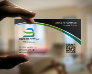 Visitenkarten-Design von chandrayaan.creative für BREATH | Design: #12305450