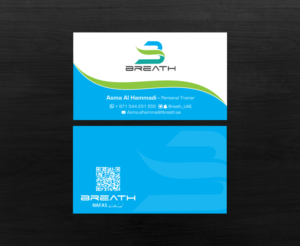 Visitenkarten-Design von chandrayaan.creative für BREATH | Design: #12305455