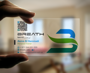 Visitenkarten-Design von chandrayaan.creative für BREATH | Design: #12305457