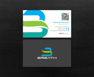 Visitenkarten-Design von chandrayaan.creative für BREATH | Design: #12305460