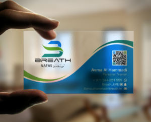 Visitenkarten-Design von chandrayaan.creative für BREATH | Design: #12305464