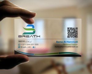 Visitenkarten-Design von chandrayaan.creative für BREATH | Design: #12305465