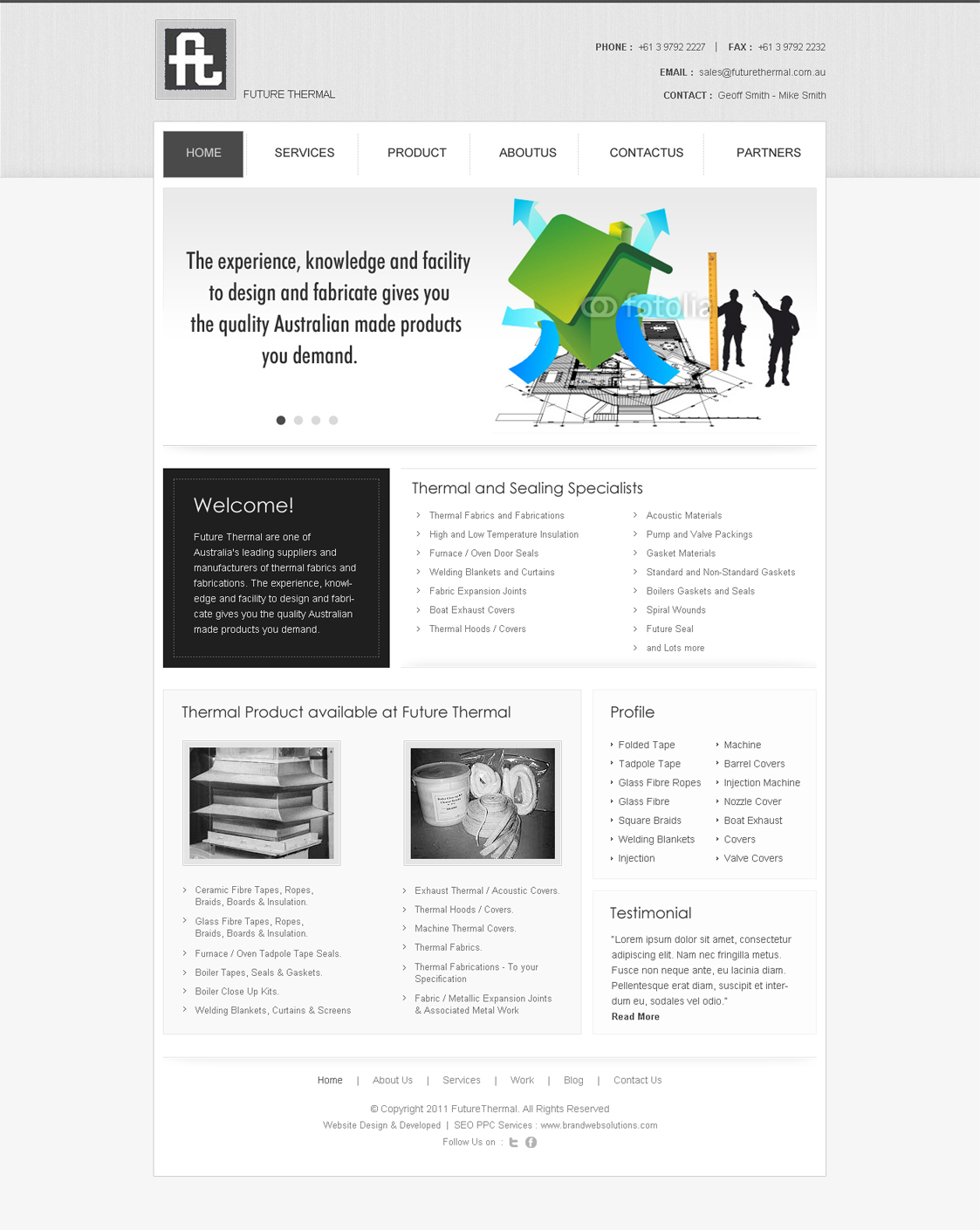 Diseño Web por BrandWeb para este proyecto | Diseño #507678