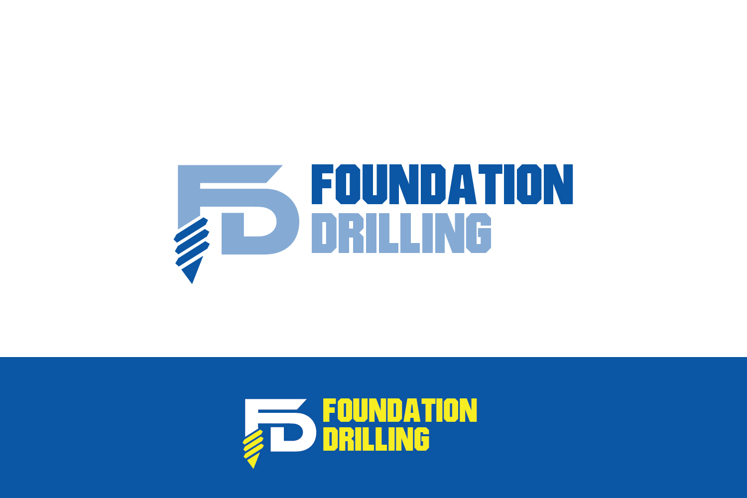 Logo Design by renderman for Foundation Drilling | Design #12282473