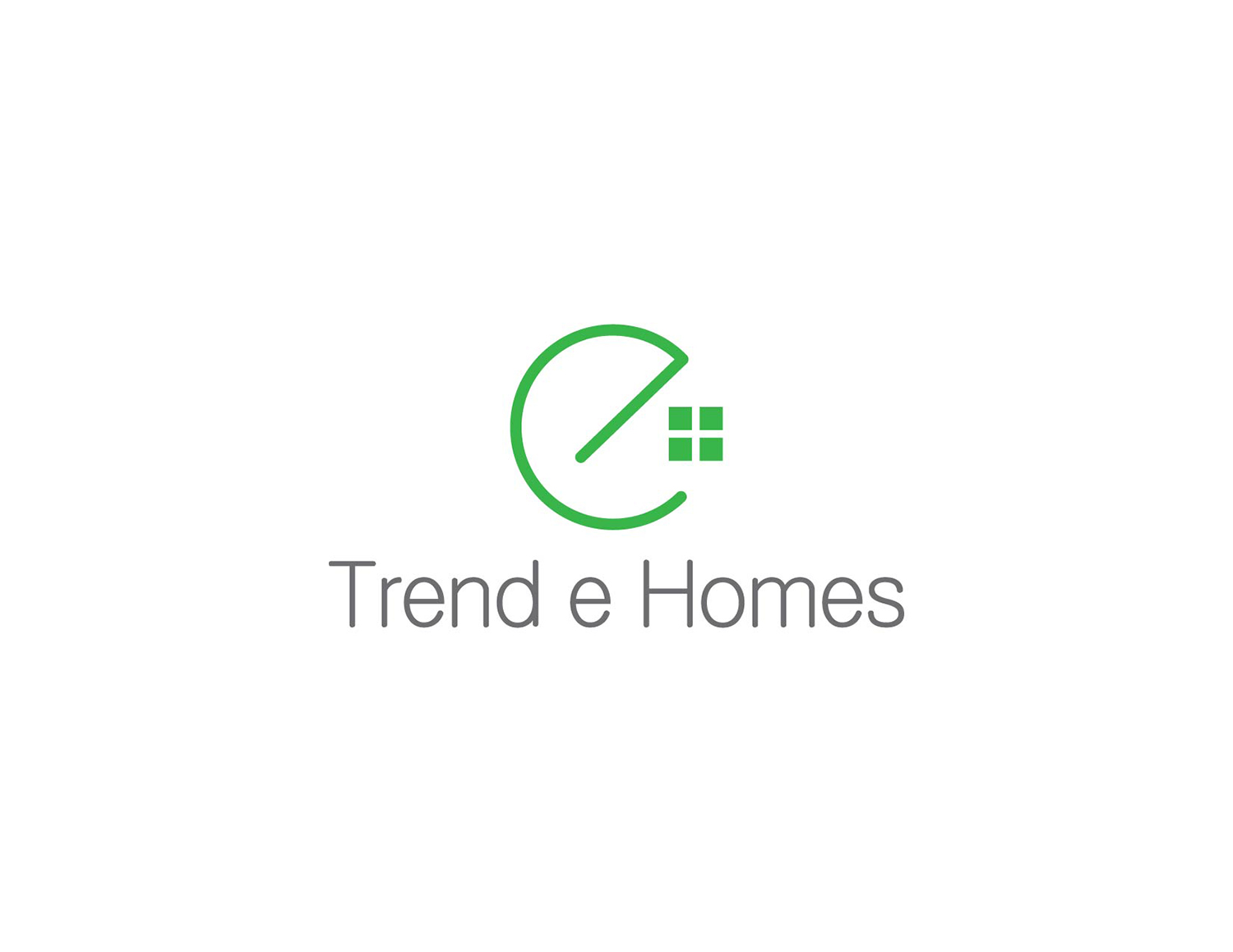 Logo-Design von 4ugraphic für Trend e Homes | Design #12283561