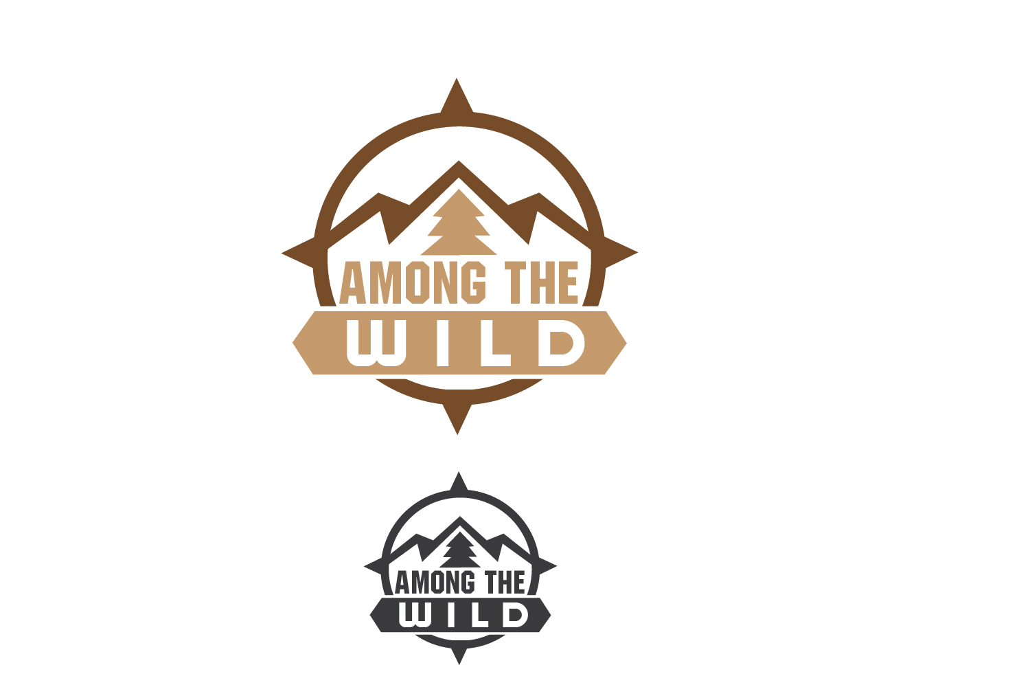 Logo Design by renderman for Among The Wild | Design #12289716