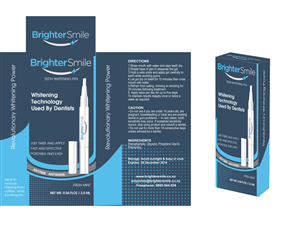 Diseño de Empaque por Soula Vetter para Brighter Smile  | Diseño: #2414021