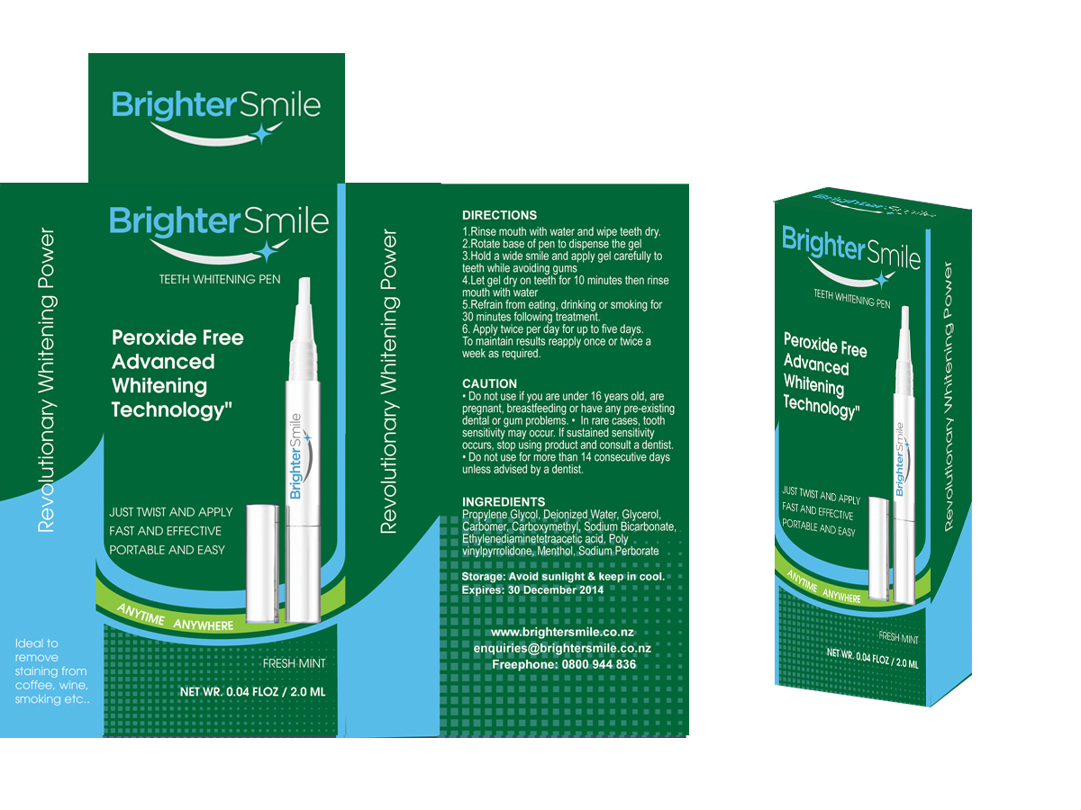 Diseño de Empaque por Soula Vetter para Brighter Smile  | Diseño #2414023