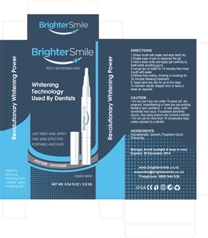Diseño de Empaque por Soula Vetter para Brighter Smile  | Diseño: #2420865