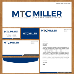 Logo Design by Liyana for Miller Tax & Consulting Inc | Design: #12477082