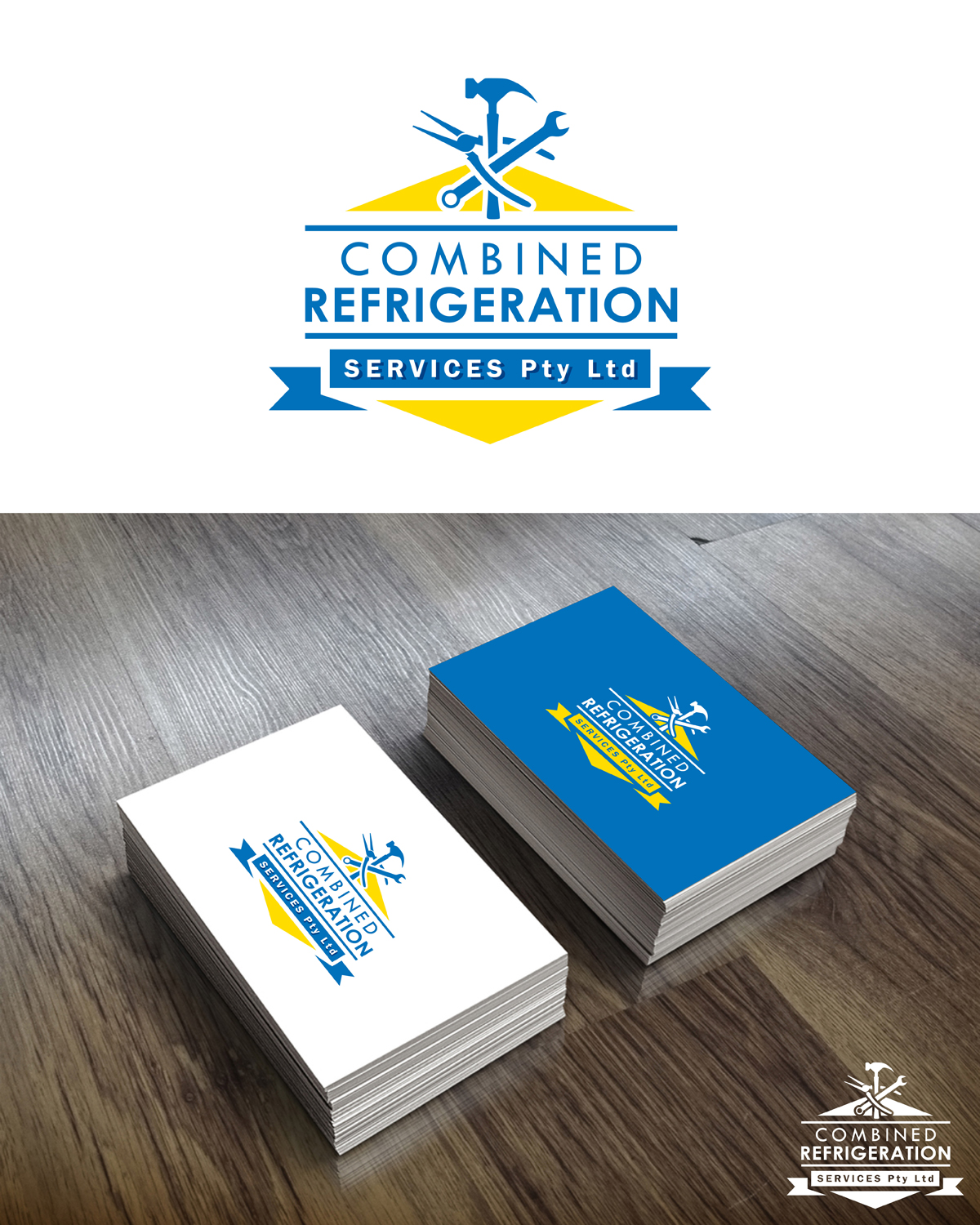 Logo Design by MoonFeather for Combined Refrigeration Services Pty Ltd  | Design #12298594