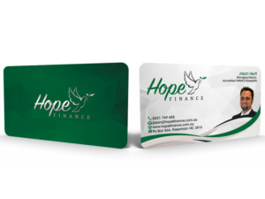 Diseño de Tarjeta de Presentación por Hardcore Design para Hope Finance | Diseño #12385538