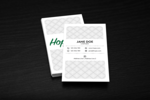 Business Card Design by isabel paoli for Hope Finance | Design: #12303412
