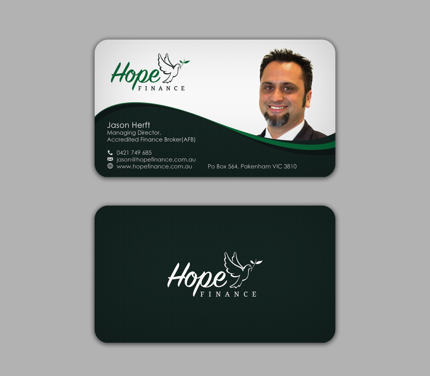 Business Card Design by WebixBD for Hope Finance | Design #12390428