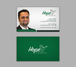 Business Card Design by WebixBD for Hope Finance | Design: #12390691