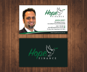 Business Card Design by Stylez Designz for Hope Finance | Design: #12393489