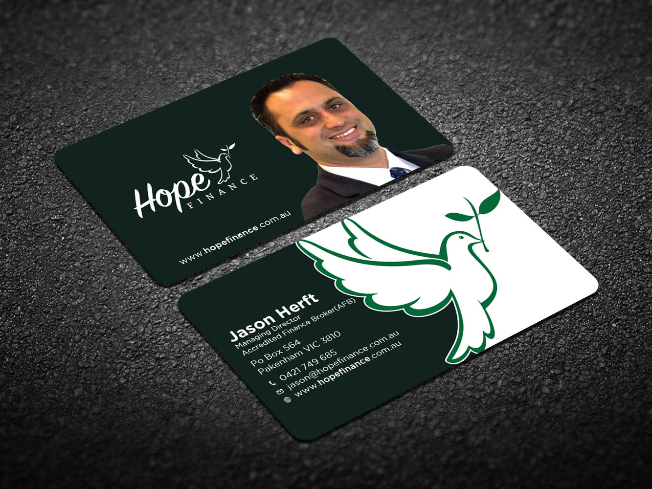 Business Card Design by Verified artistry for Hope Finance | Design #12385729