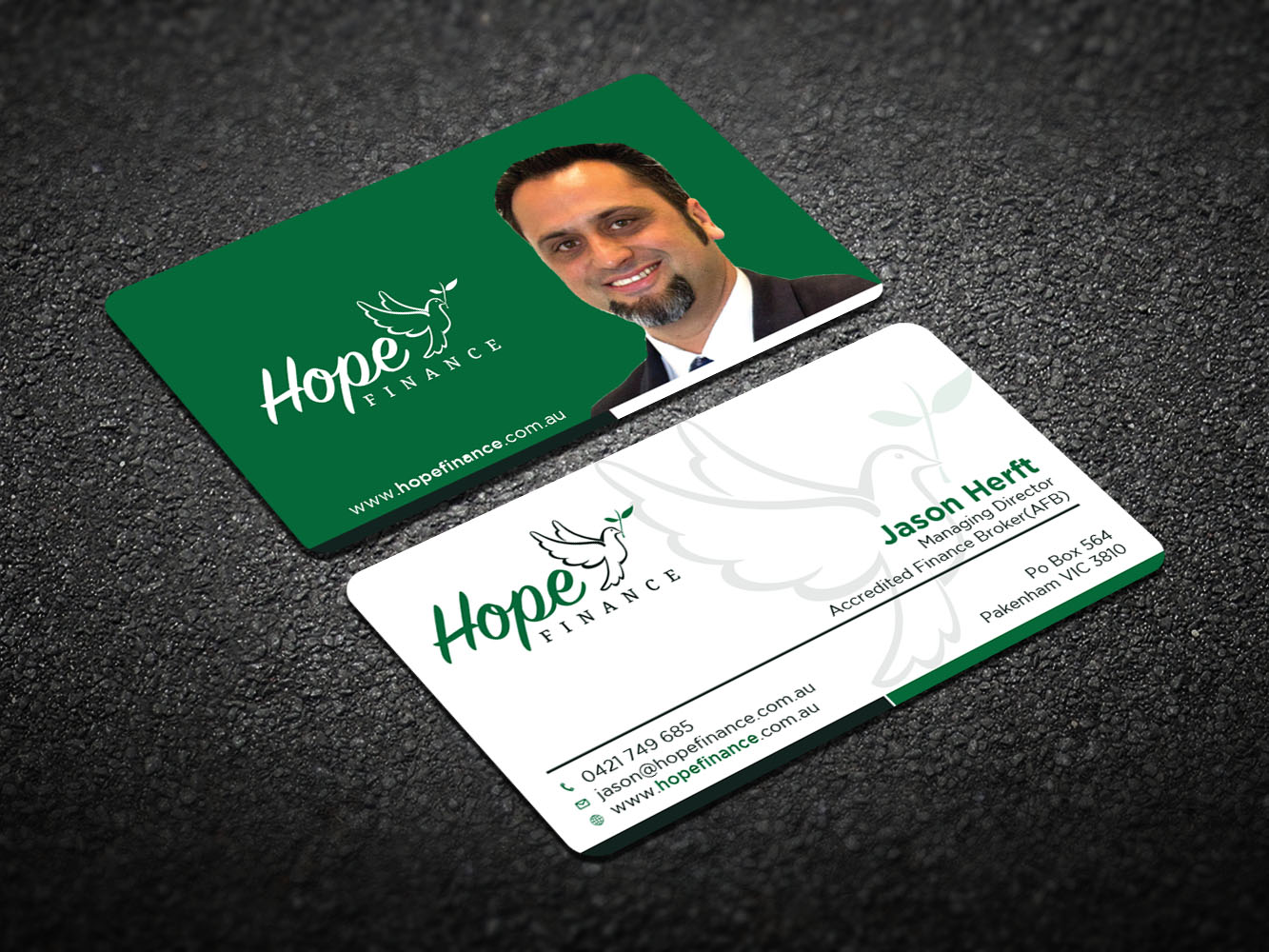 Business Card Design by Verified artistry for Hope Finance | Design #12385734