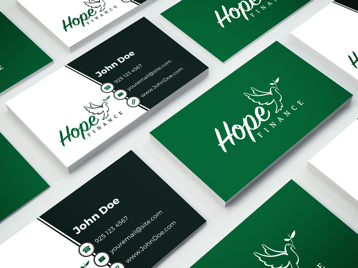 Business Card Design by JK18 for Hope Finance | Design #12302783