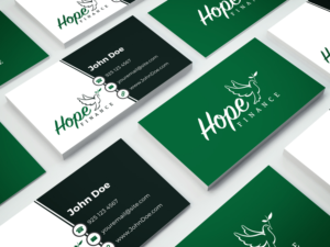 Business Card Design by JK18 for Hope Finance | Design: #12302783