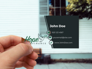 Business Card Design by JK18 for Hope Finance | Design: #12306772