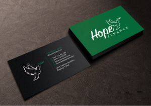 Design de Carte de Visite par Creations Box 2015 pour Hope Finance | Design : #12306026