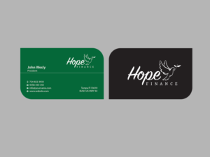 Design de Carte de Visite par Creations Box 2015 pour Hope Finance | Design : #12308279