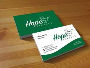 Design de Carte de Visite par Creations Box 2015 pour Hope Finance | Design : #12308280