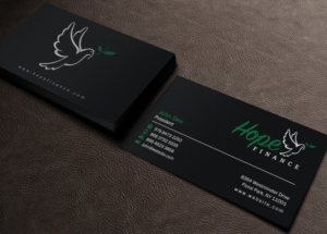 Business Card Design by Brand aid for Hope Finance | Design: #12307021