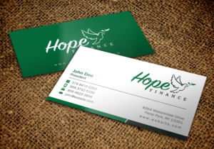 Business Card Design by Brand aid for Hope Finance | Design: #12307028