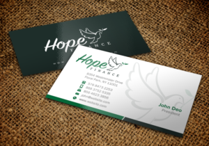 Business Card Design by Brand aid for Hope Finance | Design: #12307029