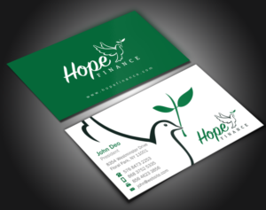 Business Card Design by Brand aid for Hope Finance | Design: #12307039