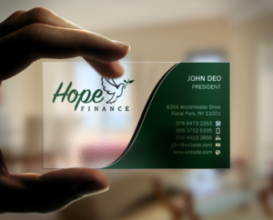 Business Card Design by Brand aid for Hope Finance | Design: #12310758