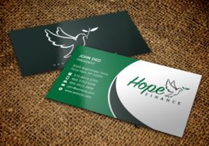 Business Card Design by Brand aid for Hope Finance | Design: #12310767