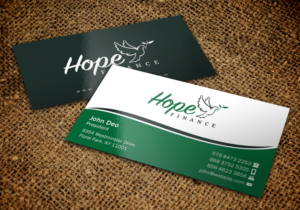 Business Card Design by Brand aid for Hope Finance | Design: #12310768