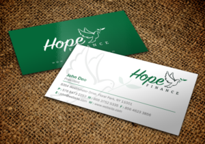 Business Card Design by Brand aid for Hope Finance | Design: #12310769