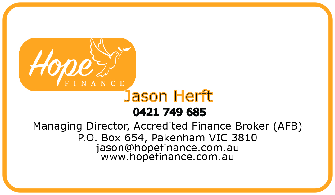 Business Card Design by lorrie.pearson for Hope Finance | Design #12333493