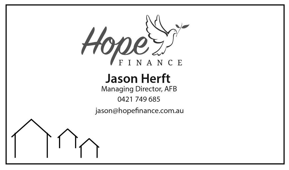 Business Card Design by lorrie.pearson for Hope Finance | Design #12333578