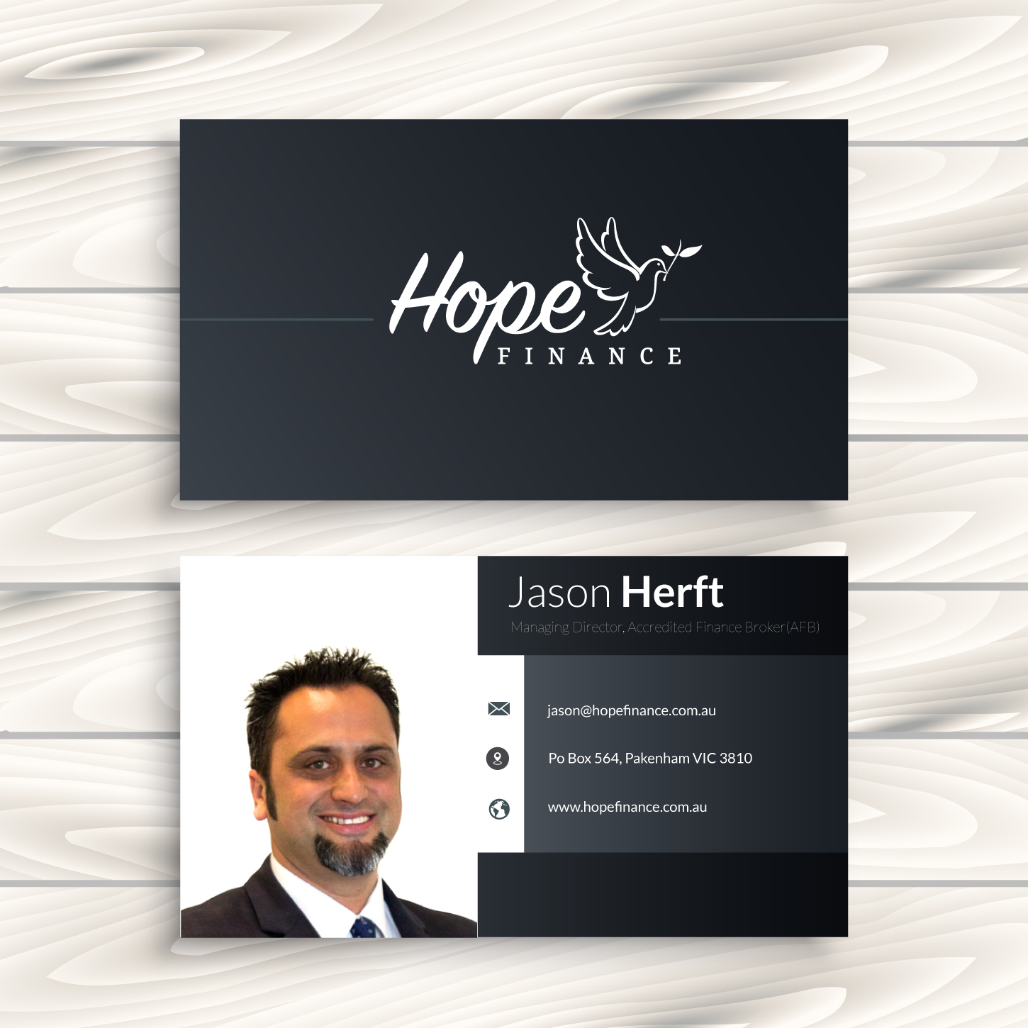 Business Card Design by designerdhyani for Hope Finance | Design #12305914