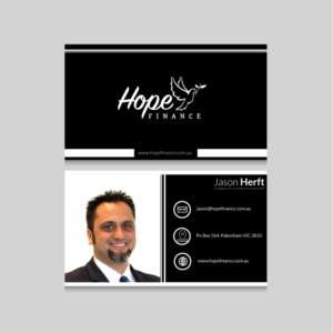 Business Card Design by designerdhyani for Hope Finance | Design: #12339473