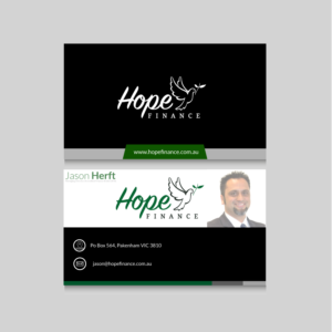 Business Card Design by designerdhyani for Hope Finance | Design: #12349281