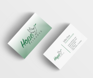 Business Card Design by isabellaarrazola for Hope Finance | Design: #12300522