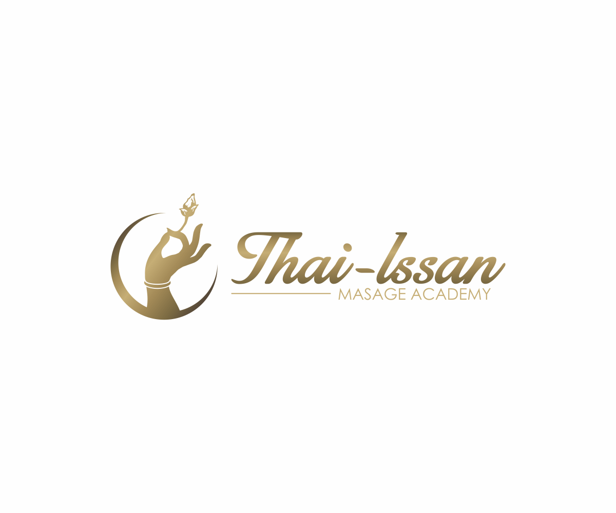 Diseño de Logo por Khalik para Thai-Issan Massage Academy | Diseño #12447386