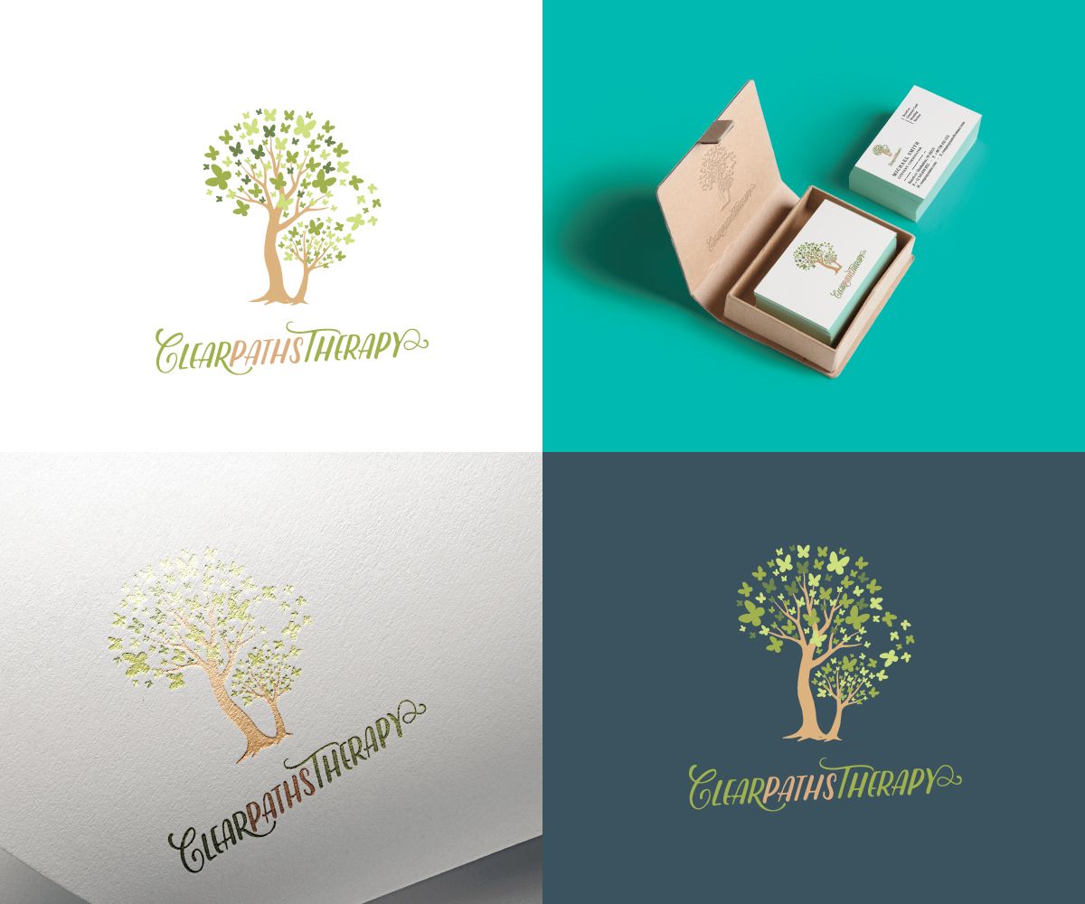 Logo Design by Farmiza for Clearpathstherapy  | Design #12298905