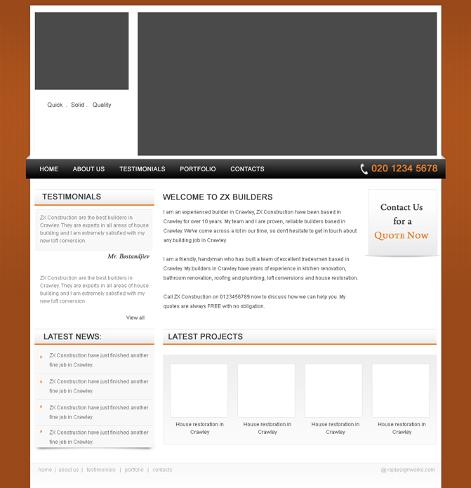 Web Design by rajesh prn for bOnline Ltd. | Design #509048