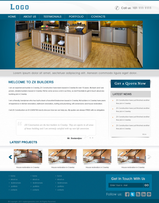 Web Design by rajesh prn for bOnline Ltd. | Design #512037