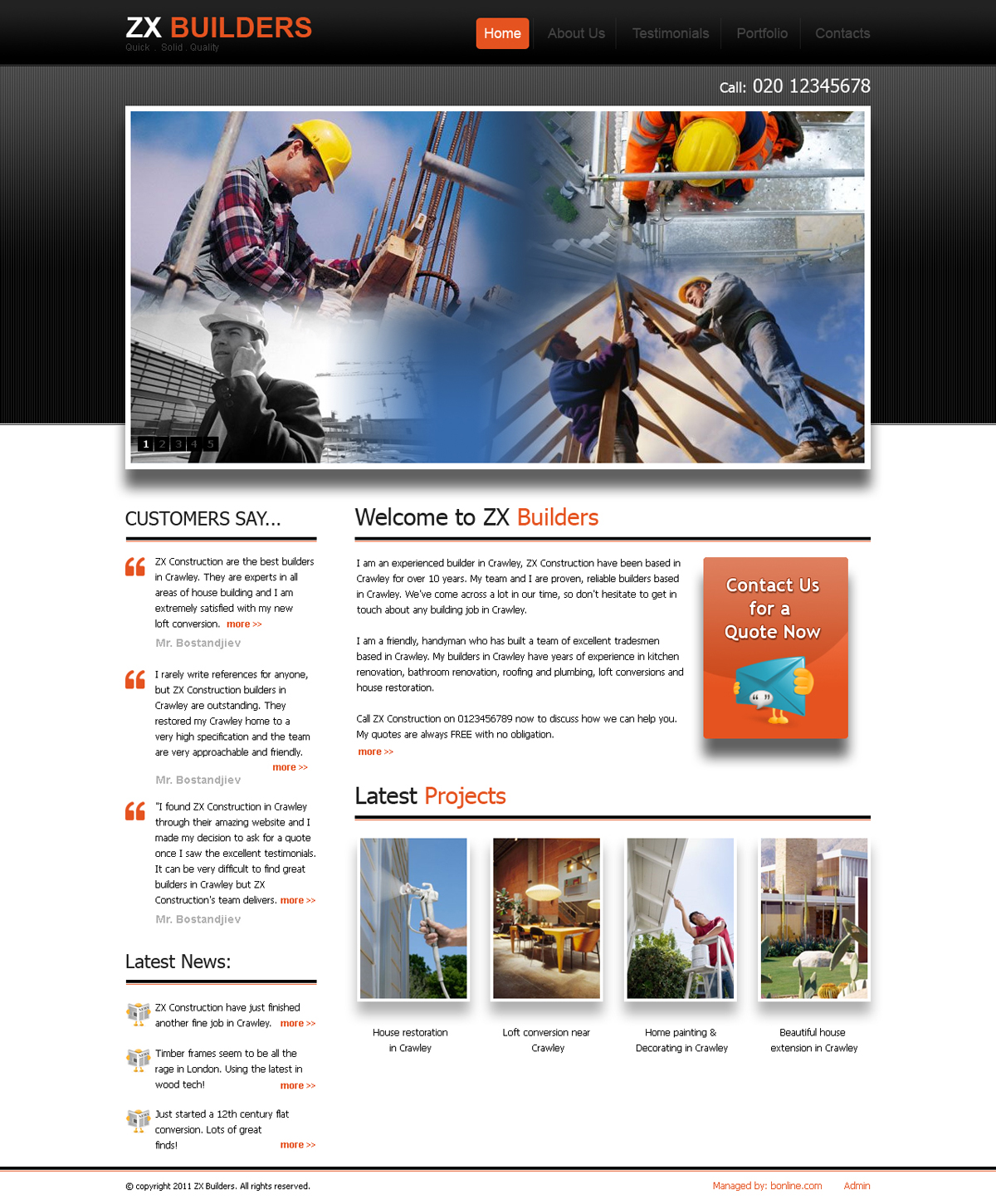 Web Design par Jagannath pour bOnline Ltd. | Design #513542