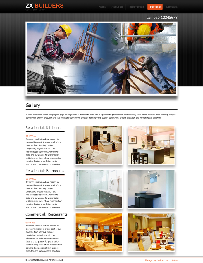 Web Design by Jagannath for bOnline Ltd. | Design #514932